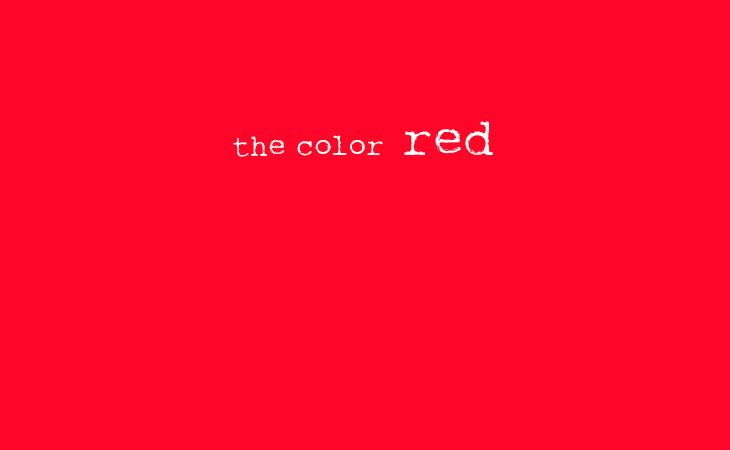 28 Amazing Quotes Using The Color Red