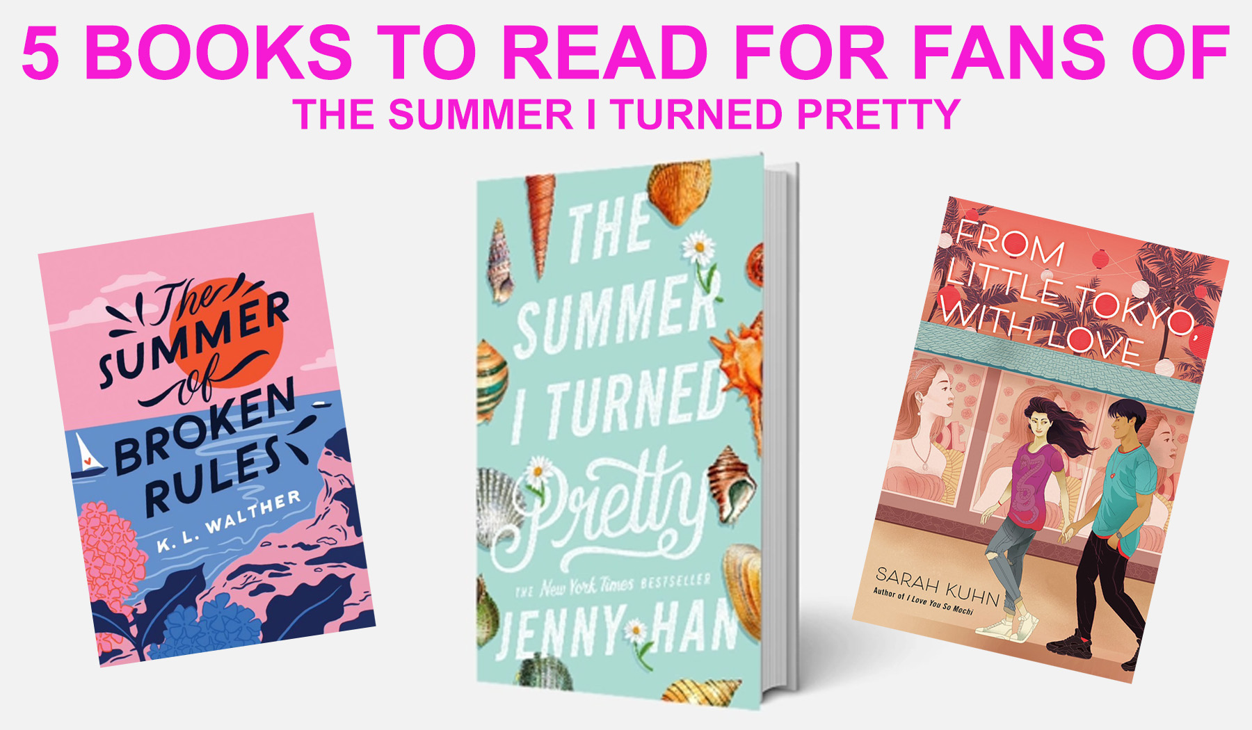 5 Books To Read For Fans Of The Summer I Turned Pretty