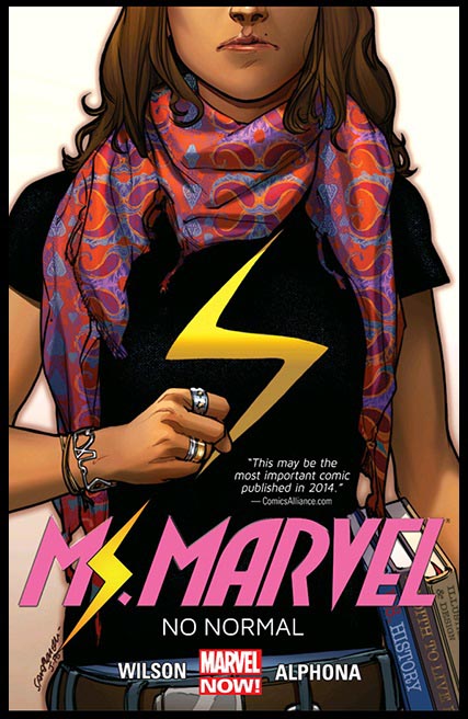 Ms Marvel by G. Willow Wilson and Adrian Alphona