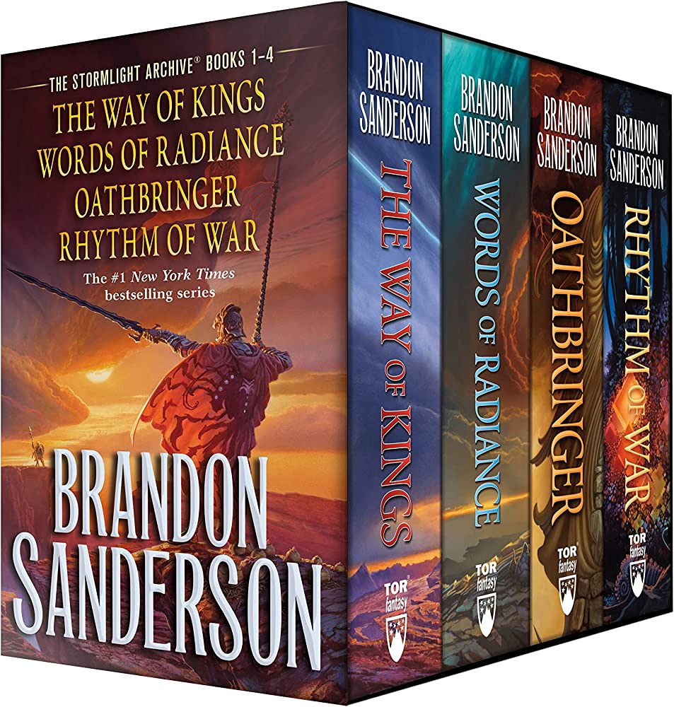 The Stormlight Archive series by Brandon Sanderson