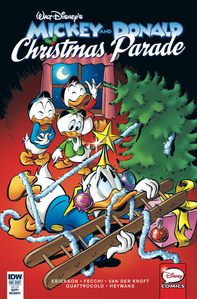 Mickey and Donald Christmas Parade