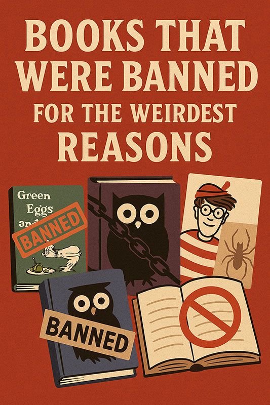 Books That Were Banned for the Weirdest Reasons