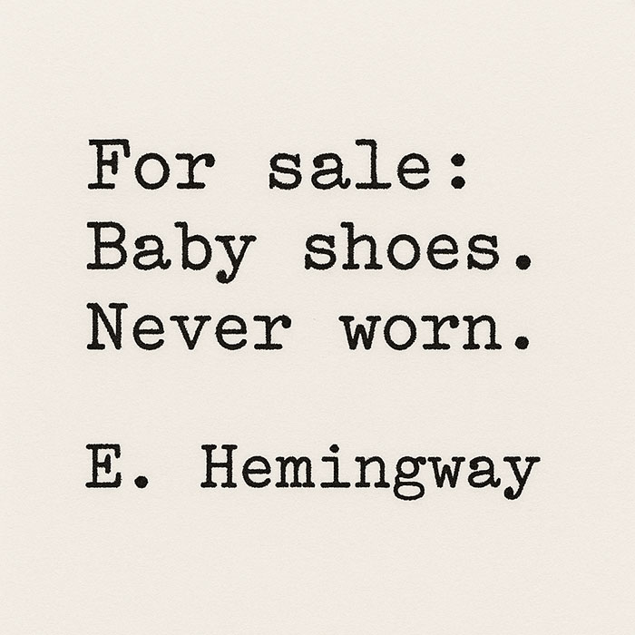 worlds shortest story